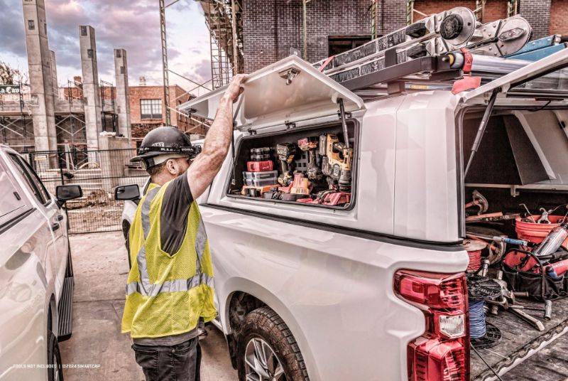 Picture of SmartCap Full-Bin EVO Series, Right Side Mount, Full-Size (5'5" / 6'5" Bed) - SA0602