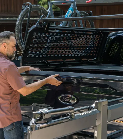 Picture of Kuat IBEX Retractable Tonneau Adapter - UltraGroove Adapter - IBEXD2/D3