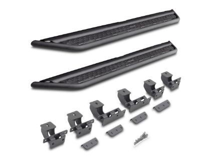 Picture of Go Rhino Dominator Xtreme D6 SideSteps - Complete Kit: SideStep + Brackets - D64427T