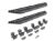 Picture of Go Rhino Dominator Xtreme D6 SideSteps - Complete Kit: SideStep + Brackets - D64427T