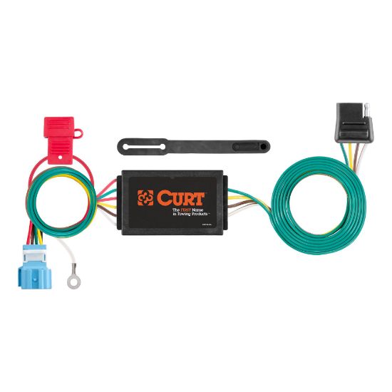 Picture of Curt Custom Wiring Connector, 4-Way Flat Output, Select Honda Odyssey - 56382