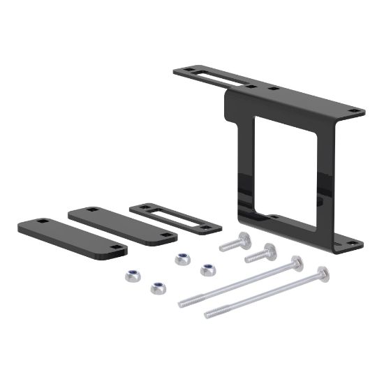 Picture of Curt Easy-Mount Wiring Bracket for 4 or 5-Way Flat (2" Receiver) - 58001
