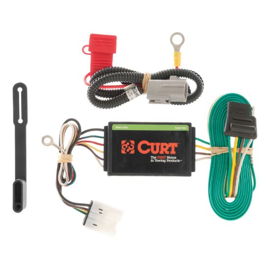 Picture of Curt Custom Wiring Connector, 4-Way Flat Output, Select Mitsubishi Outlander - 56102