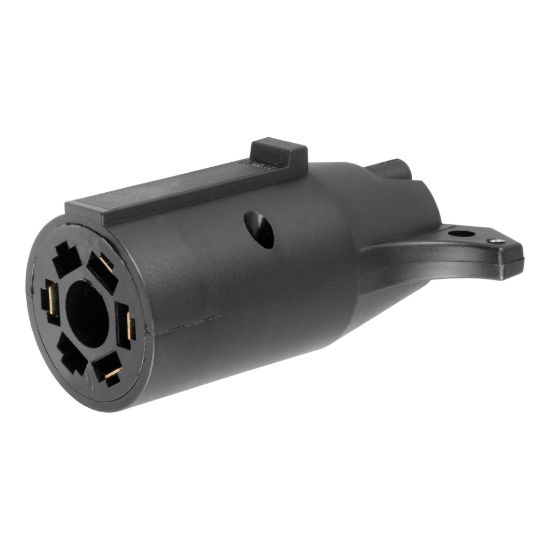 Picture of Curt Electrical Adapter (7-Way RV Blade Vehicle to 4-Way Flat Trailer) - 57240
