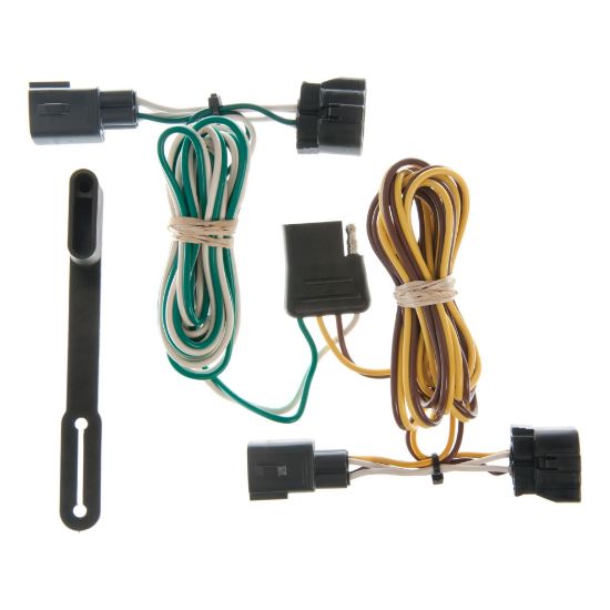 Picture of Curt Custom Wiring, 4-Way Flat Output, Select Dodge Ram 1500, 2500, 3500, Dakota - 55329