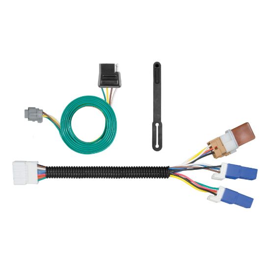Picture of Curt Custom Wiring Connector, 4-Way Flat Output, Select Nissan, Suzuki Vehicles - 56225