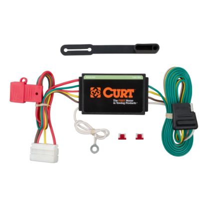 Picture of Curt Custom Wiring Connector, 4-Way Flat Output, Select Acura MDX - 56192