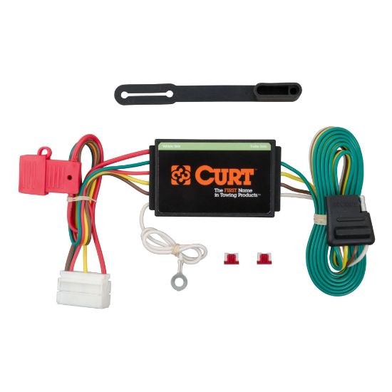 Picture of Curt Custom Wiring Connector, 4-Way Flat Output, Select Acura MDX - 56192