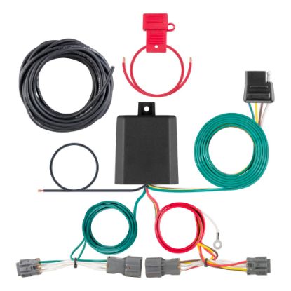 Picture of Curt Custom Wiring Harness, 4-Way Flat Output, Select Hyundai Tucson - 56348