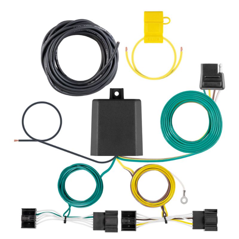 Picture of Curt Custom Wiring Harness, 4-Way Flat Output, Select BMW X3 - 56543