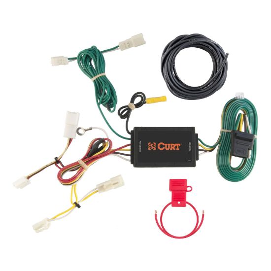 Picture of Curt Custom Wiring Harness, 4-Way Flat Output, Select Toyota Sienna - 56106