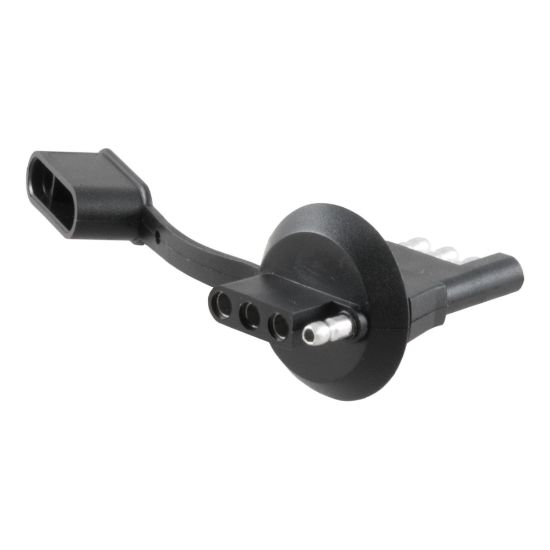 Picture of Curt 4-Way Flat License Plate Light Plug Adapter - 58404