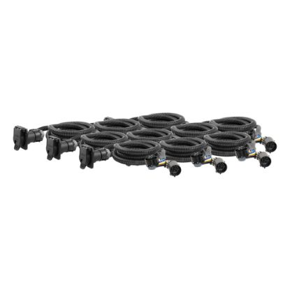 Picture of Curt 7' Custom Wiring Extension Harnesses (Adds 7-Way RV Blade to Truck Bed, 10-Pack) - 56070010