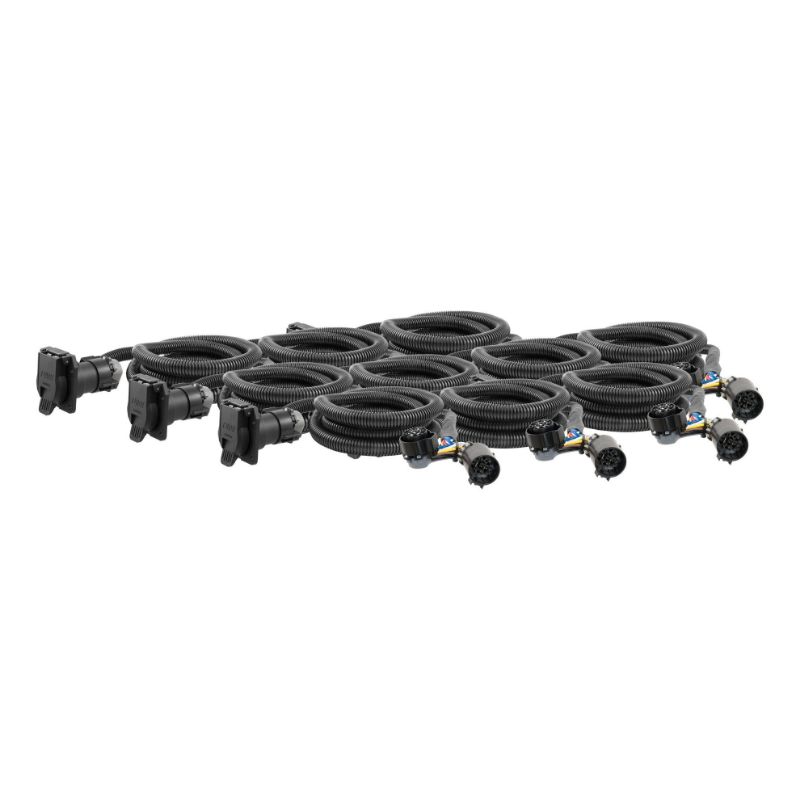 Picture of Curt 7' Custom Wiring Extension Harnesses (Adds 7-Way RV Blade to Truck Bed, 10-Pack) - 56070010