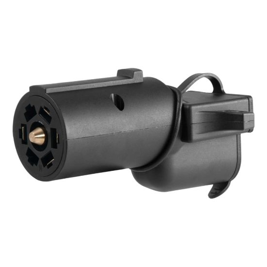 Picture of Curt Adapter with Backup Alarm (7-Way RV Blade Vehicle to 4-Way Flat Trailer) - 57724