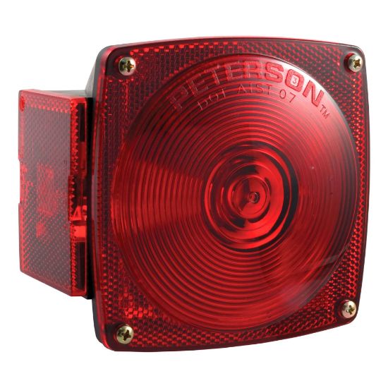 Picture of Curt Combination Driver-Side Trailer Light with License Plate Illumination - 53441