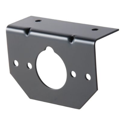 Picture of Curt Connector Mounting Bracket for 4-Way & 6-Way Round (Packaged) - 57208