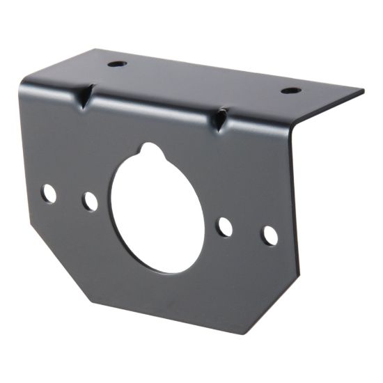 Picture of Curt Connector Mounting Bracket for 4-Way & 6-Way Round (Packaged) - 57208