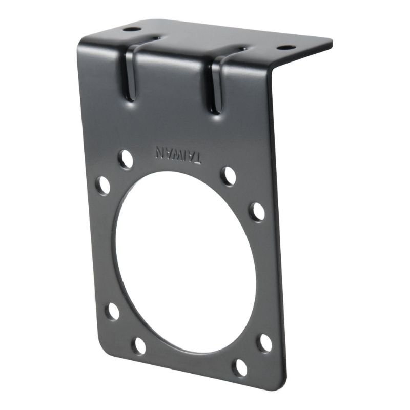 Picture of Curt Connector Mounting Bracket for 7-Way RV Blade (Heavy-Duty, Black) - 58510
