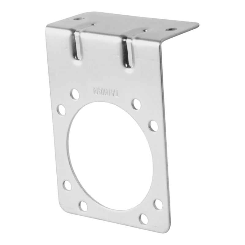 Picture of Curt Connector Mounting Bracket for 7-Way RV Blade (Zinc) - 58230