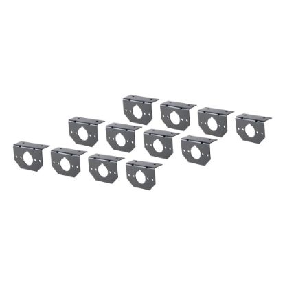 Picture of Curt Connector Mounting Brackets for 4-Way & 6-Way Round (12-Pack) - 57207