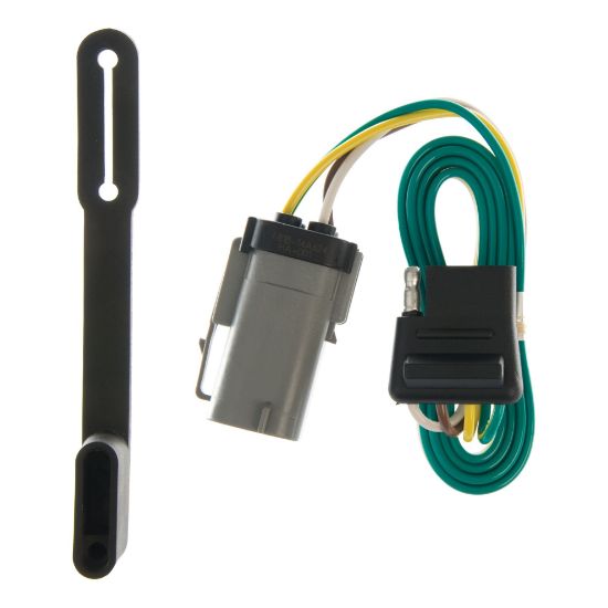 Picture of Curt Custom 4-Flat, Select Ford F-250, F-350 Super Duty, OEM Tow Package Required - 55247