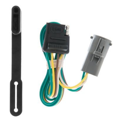 Picture of Curt Custom 4-Flat, Select Ford, Mercury, Mazda Vehicles, OEM Tow Package Required - 55241