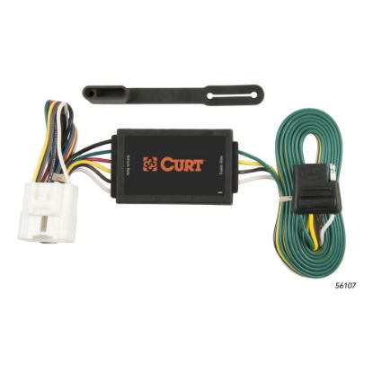 Picture of Curt Custom 4-Flat, Select Toyota Highlander, OEM Tow Package Required - 56107