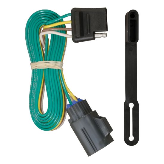 Picture of Curt Custom 4-Flat, Select Traverse, Acadia, Enclave, OEM Tow Package Required - 56245