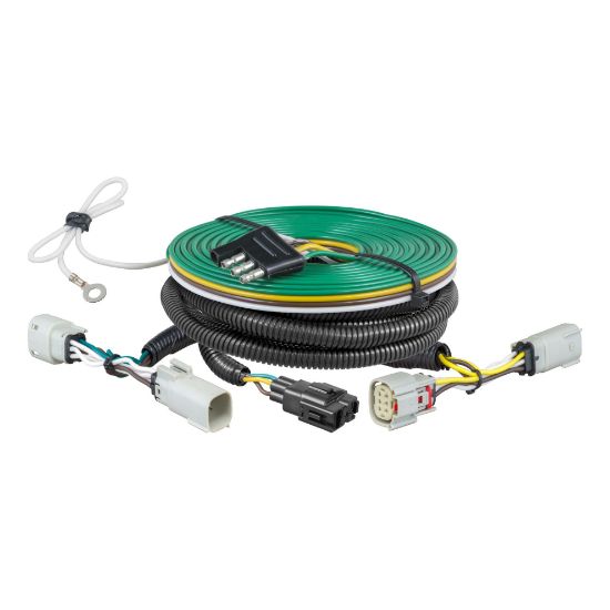 Picture of Curt Custom Towed-Vehicle RV Wiring Harness, Select Acura MDX - 58955