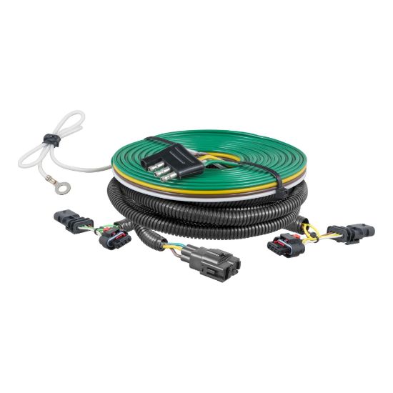 Picture of Curt Custom Towed-Vehicle RV Wiring Harness, Select Buick Enclave, GMC Acadia - 58908