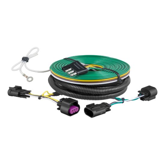 Picture of Curt Custom Towed-Vehicle RV Wiring Harness, Select Cadillac SRX - 58978