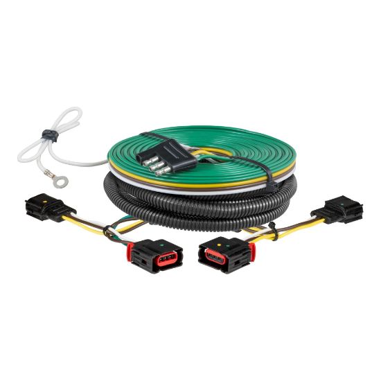 Picture of Curt Custom Towed-Vehicle RV Wiring Harness, Select Chevrolet Silverado, GMC Sierra - 58984