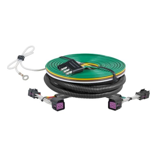 Picture of Curt Custom Towed-Vehicle RV Wiring Harness, Select Chevrolet Sonic - 58936