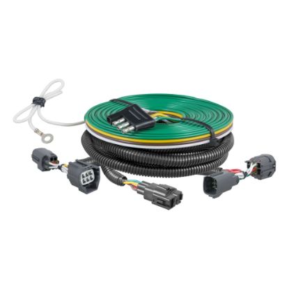 Picture of Curt Custom Towed-Vehicle RV Wiring Harness, Select Dodge Nitro, Jeep Liberty - 58937