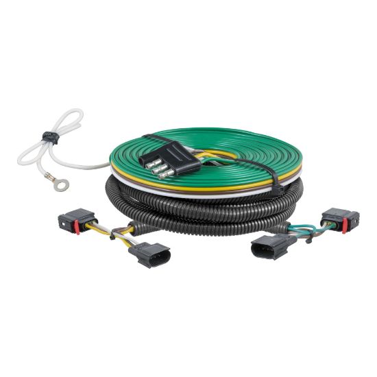 Picture of Curt Custom Towed-Vehicle RV Wiring Harness, Select Dodge, Ram 1500, 2500, 3500 - 58916