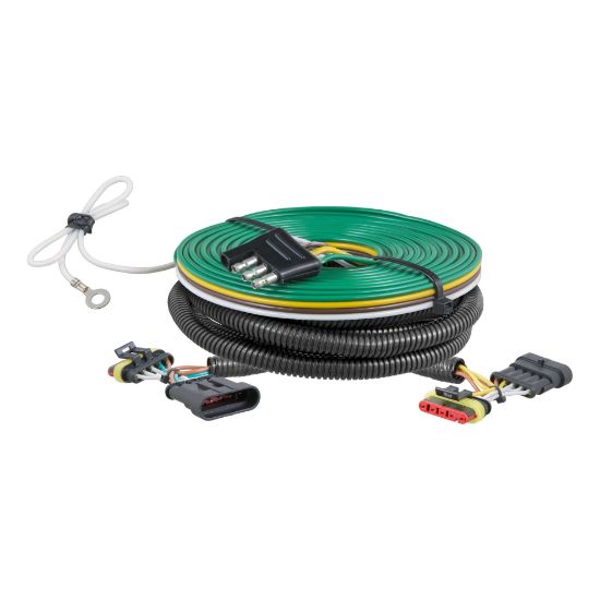 Picture of Curt Custom Towed-Vehicle RV Wiring Harness, Select Fiat 500 - 58911