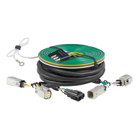 Picture of Curt Custom Towed-Vehicle RV Wiring Harness, Select Ford Bronco w/o LED Taillights - 58996