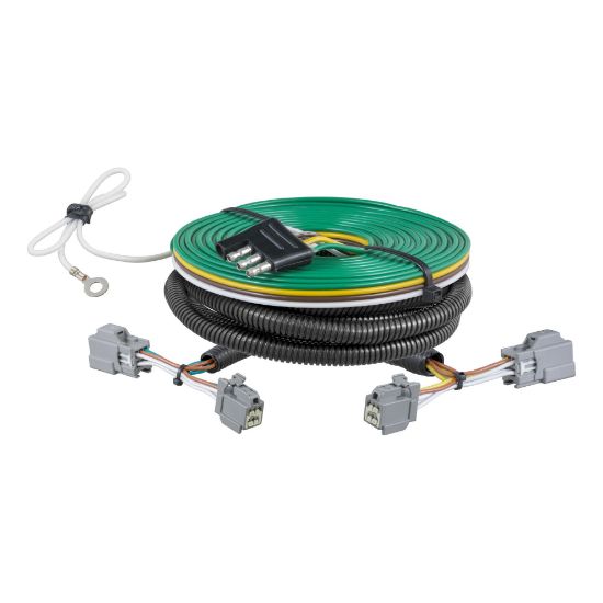 Picture of Curt Custom Towed-Vehicle RV Wiring Harness, Select Ford Fiesta - 58946
