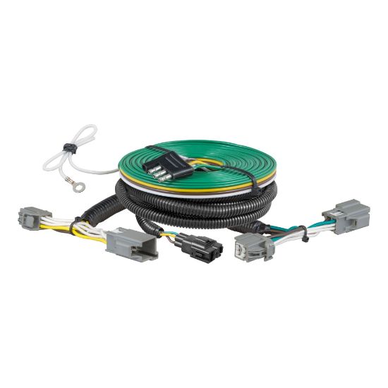 Picture of Curt Custom Towed-Vehicle RV Wiring Harness, Select Ford Fiesta - 58972