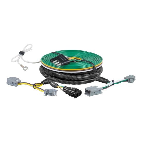 Picture of Curt Custom Towed-Vehicle RV Wiring Harness, Select Ford Fiesta - 58977