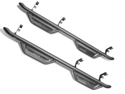 Picture of N-Fab Growler Fleet Step Systems Textured Black - GFD20CC-TX