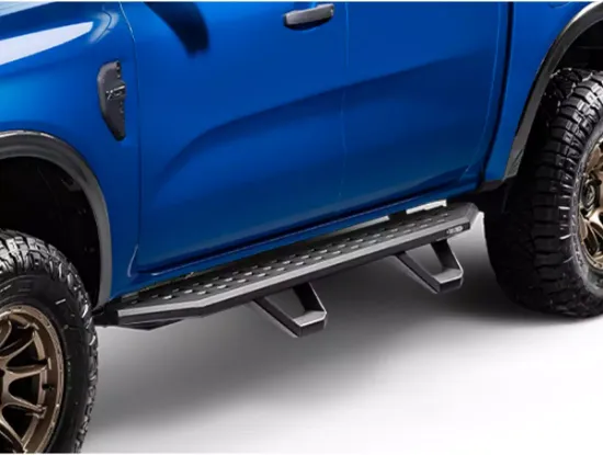 Picture of Go Rhino RB10/RB20/RB30 Running Board Drop Steps - 69420000PC