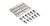 Picture of Rhino-Rack Reconn-Deck Track Mount Fit Kit - Nissan