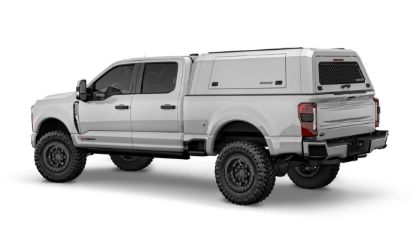 Picture of SmartCap EVOc Commercial OEM White Truck Cap - 2022-2026 Toyota Tundra (6'5" Bed) - EC1311-WH