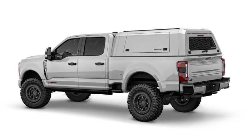 Picture of SmartCap EVOc Commercial OEM White Truck Cap - 2022-2026 Toyota Tundra (6'5" Bed) - EC1311-WH