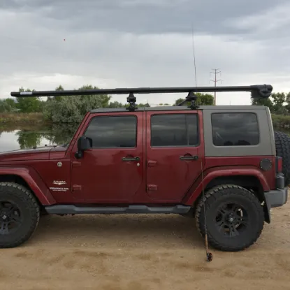 Picture of Riversmith Standard River Quiver (10ft 4in ) 4-Banger Silver / Quick Release