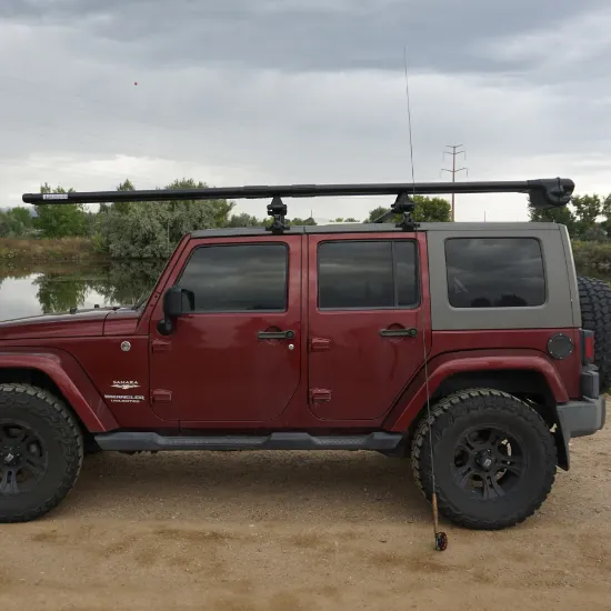 Picture of Riversmith Standard River Quiver (10ft 4in ) 4-Banger Silver / Quick Release