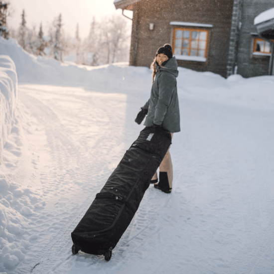 Picture of Thule RoundTrip Snowboard Roller- 165cm - Black