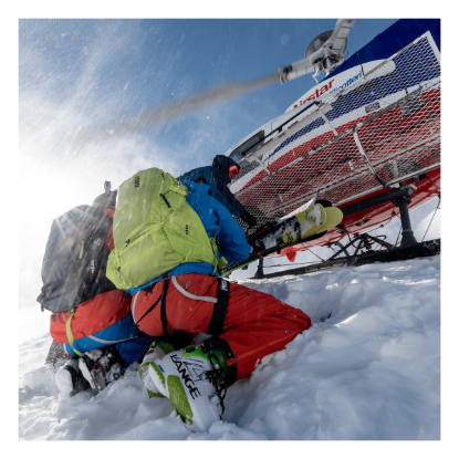 Picture of Thule Upslope 35L Snowsports Backpack - Lime Punch